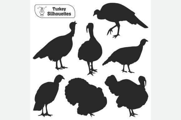 Animal Turkey Silhouette Vector: A Designer's Guide