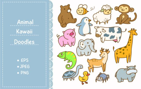 Bring Your Characters to Life with This Cartoon Animal Set