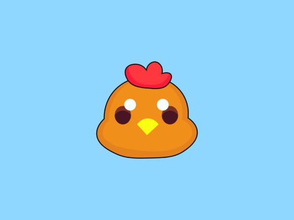 Kawaii Animal Chicken Illustrations: Your Versatile Easter Design Asset