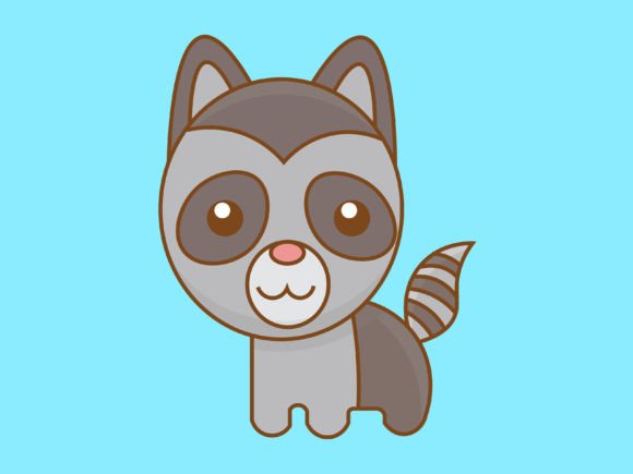 Kawaii Animal Skunk Icon: Beyond the Font