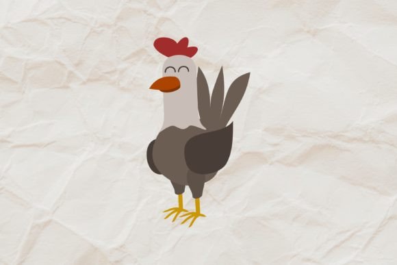 Rooster, Chicken Animal Illustration SVG: A Designer's Guide