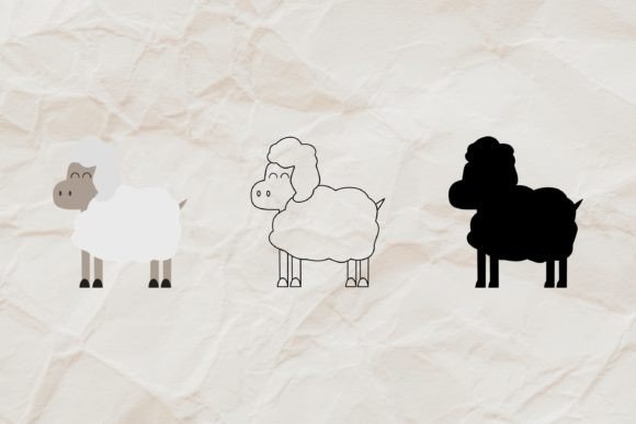 Sheep Animal SVG: Your Go-To Sublimation Clipart