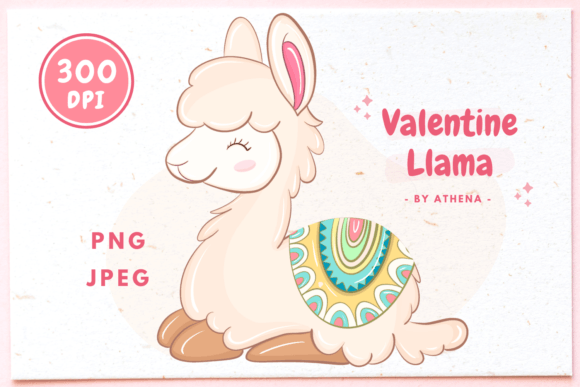 Valentine's Day Llama Cute Animal Craft: A Designer's Guide to Whimsy